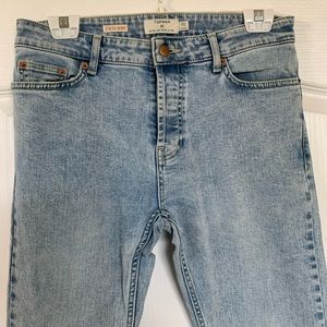 Top Man stretch skinny light denim jeans